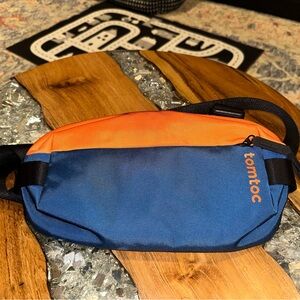 Tomtoc 3L Orange and Blue Men's Bag MAKE ANY OFFER!!!!